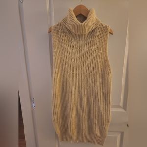 Tan Sweater dress